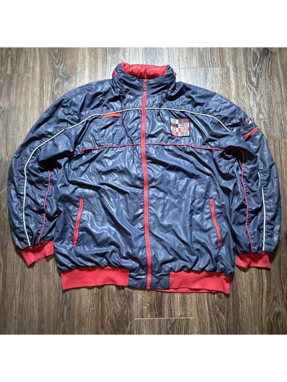 Rare vintage FILA “Creatività Nello Sport” Italia full-zip jacket